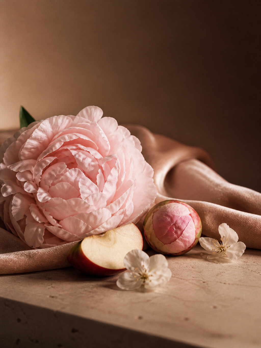 PEONY & BLUSH SUEDE